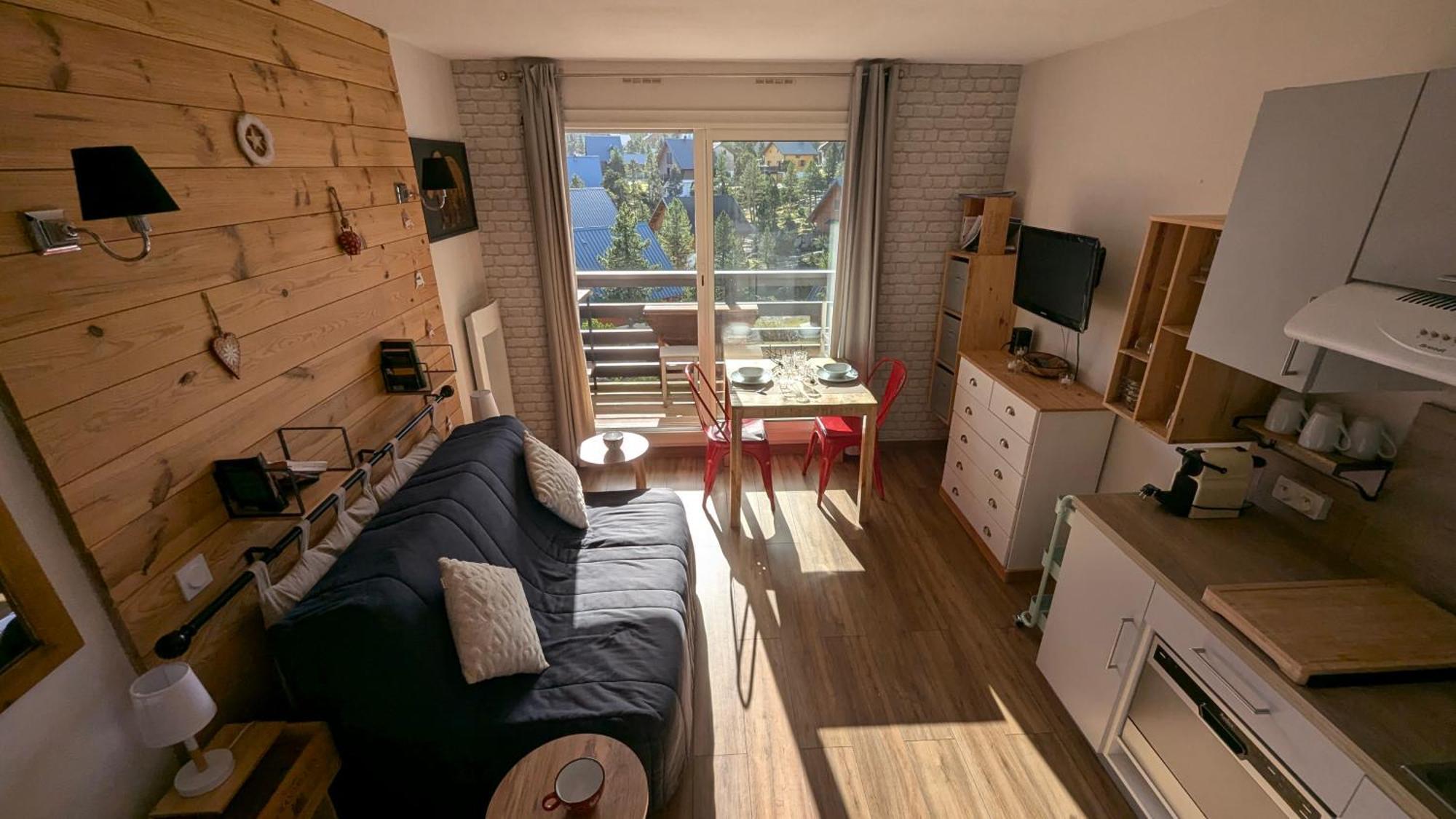 Studio Loubat Pyrenee, Menage Inclus Arette Exterior foto